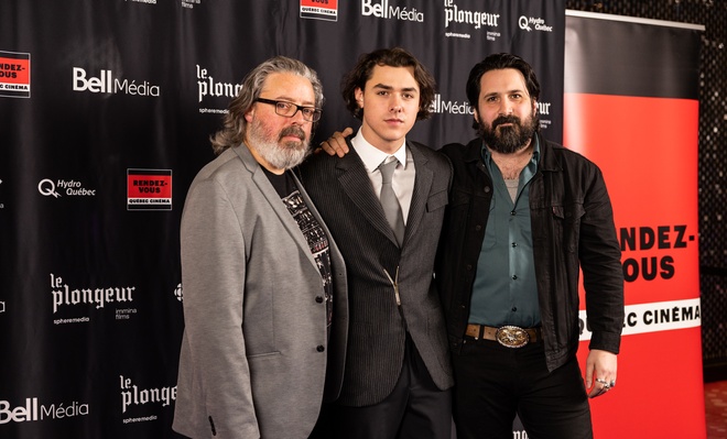 Première du film Le plongeur aux 41e Rendez-vous Québec Cinéma (RVQC) 