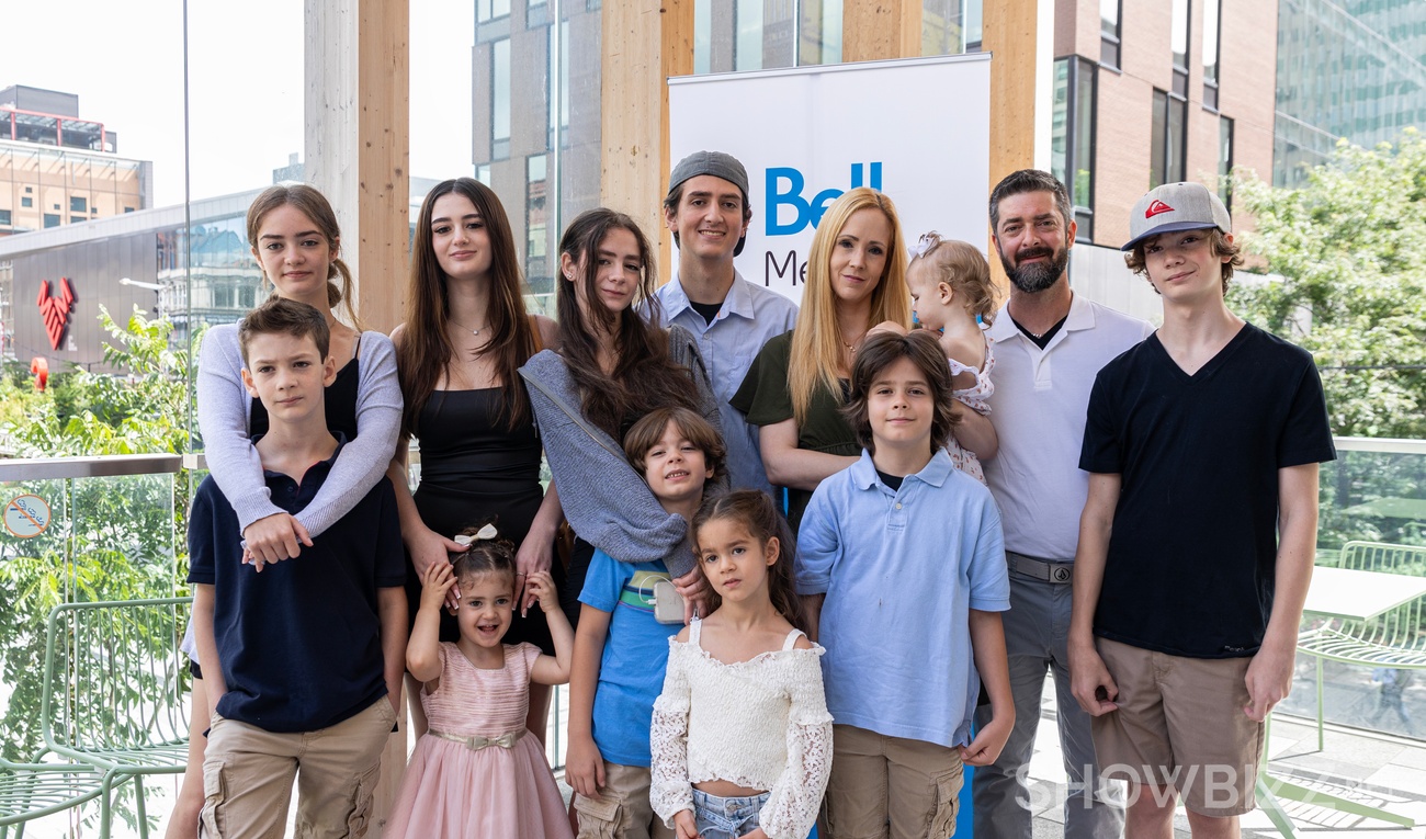 Image de l'article Photo : Le 13e bébé de la famille Groulx est né