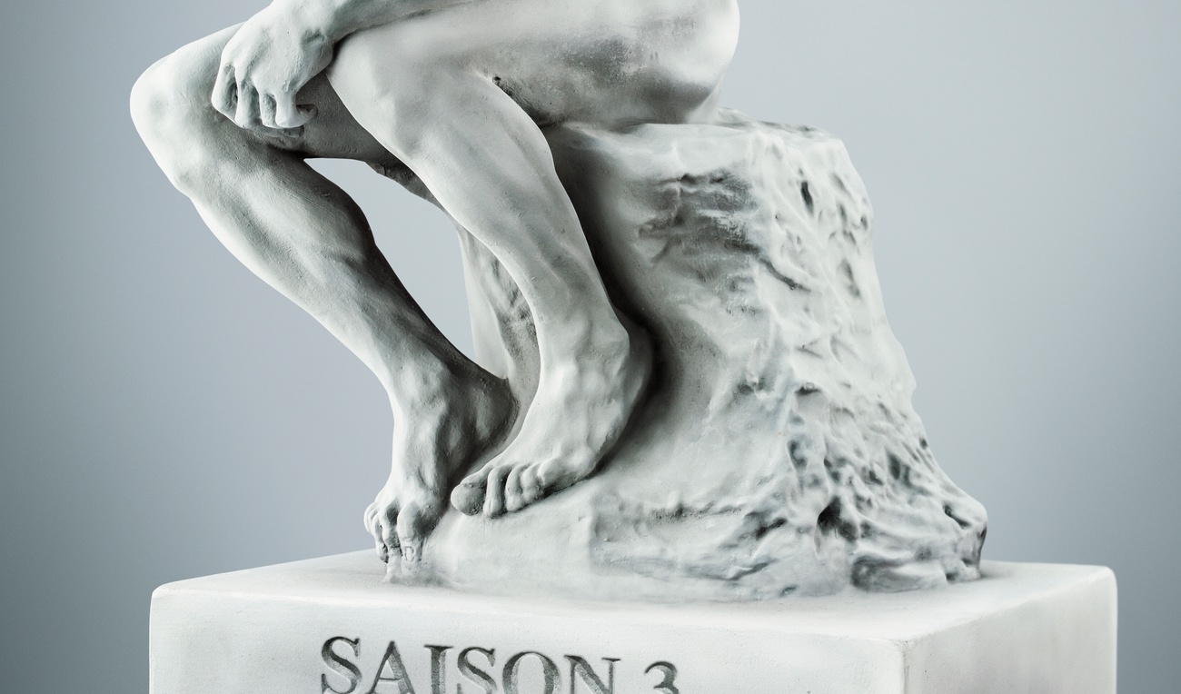 Martin Matte s'inspire du Penseur de Rodin pour la 3e saison des Beaux malaises