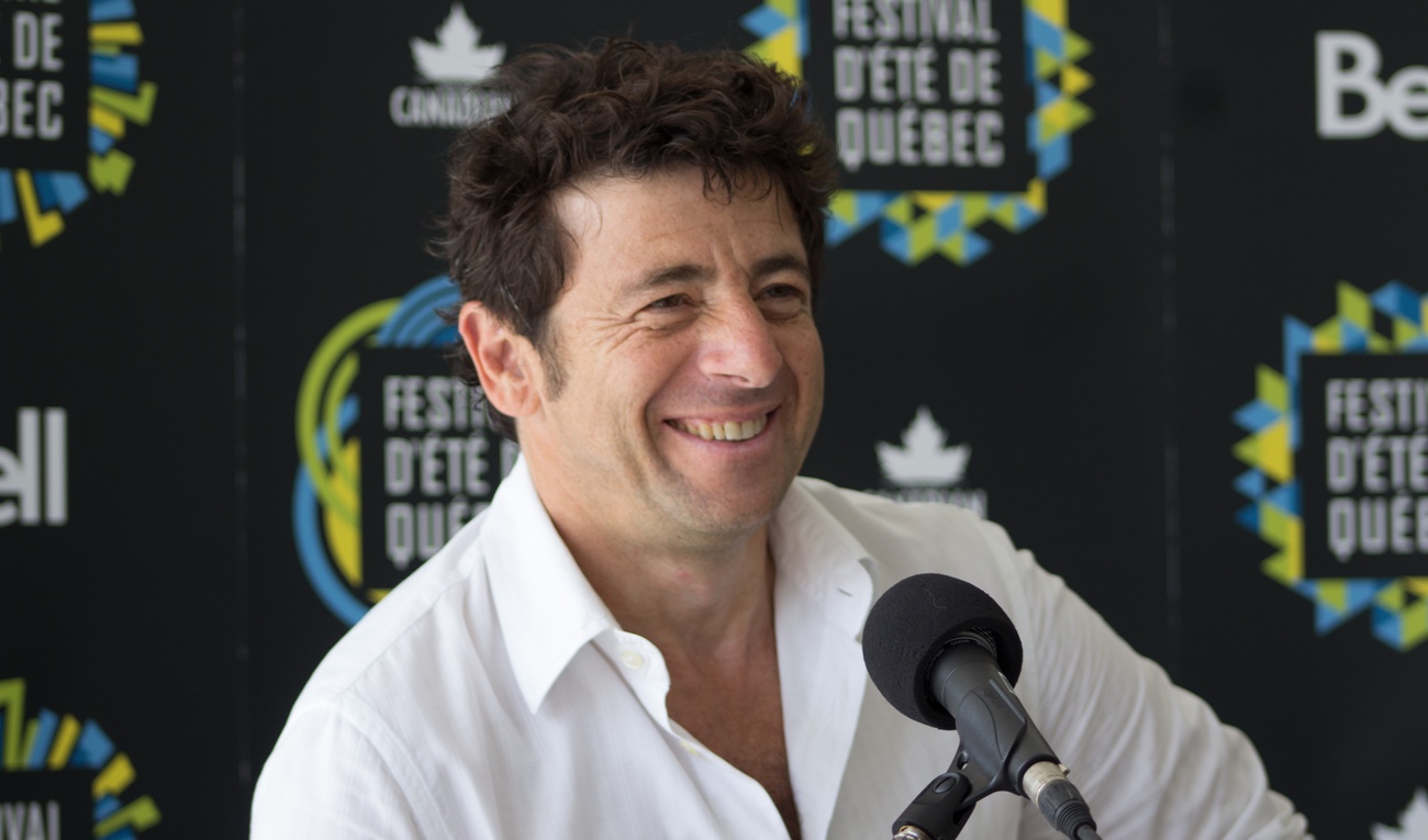 Patrick Bruel reçoit le prix Miroir de la renommée du Festival d'été de Québec