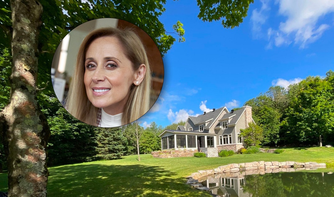 Photos Lara Fabian vend sa magnifique maison de Bromont pour 3