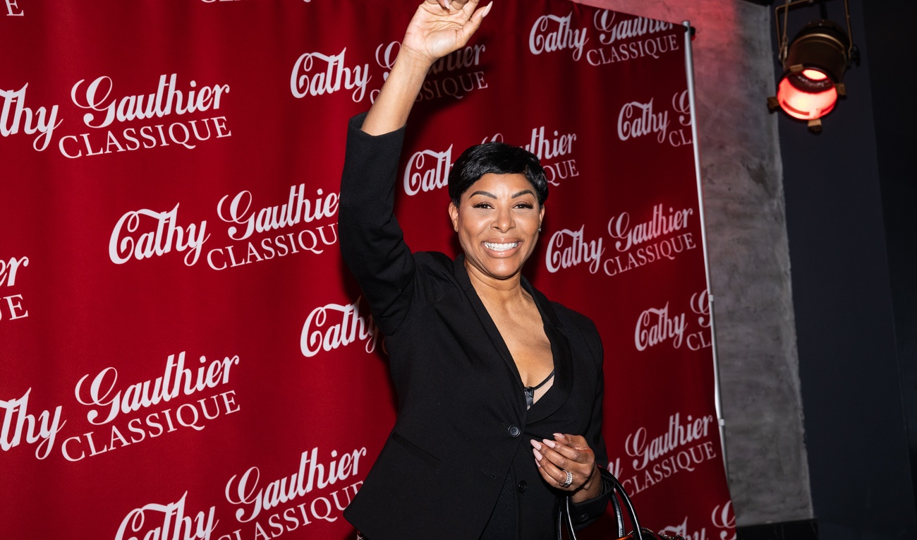 Tapis rouge de la première de Cathy Gauthier