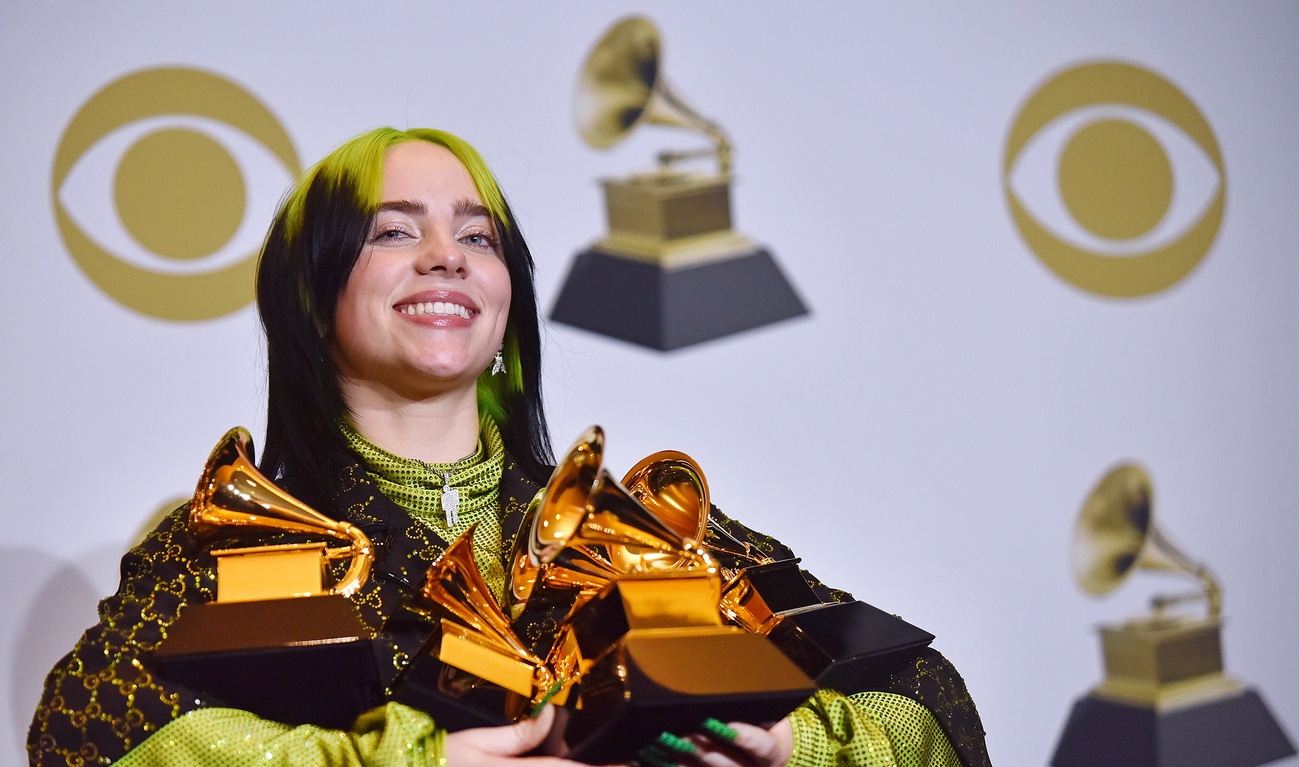 Billie Eilish aux Grammys 2020
