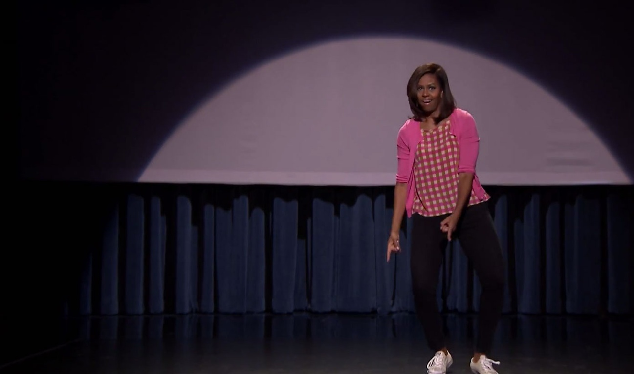 Michelle Obama danse en maman avec Jimmy Fallon